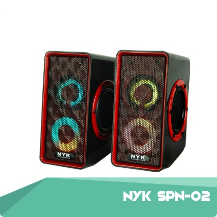 Speaker Gaming PC dan Laptop NYK SP-N02 RGB - Speaker Gaming Strong Bass RGB