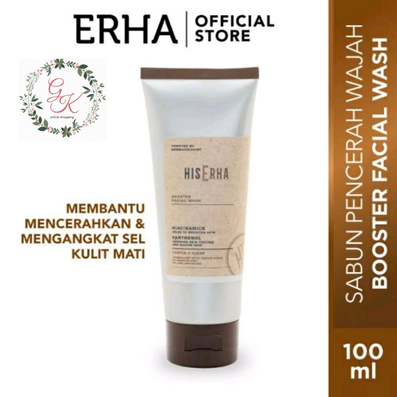 His Erha Booster Facial Wash