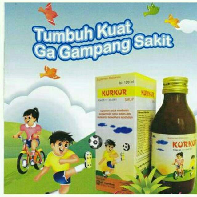 Exp. Feb 2022  KURKUR - Vitamin Penambah Nafsu Makan Anak