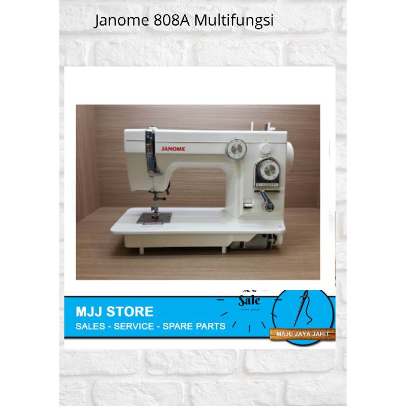 Mesin Jahit Janome 808A Semi portable full besi