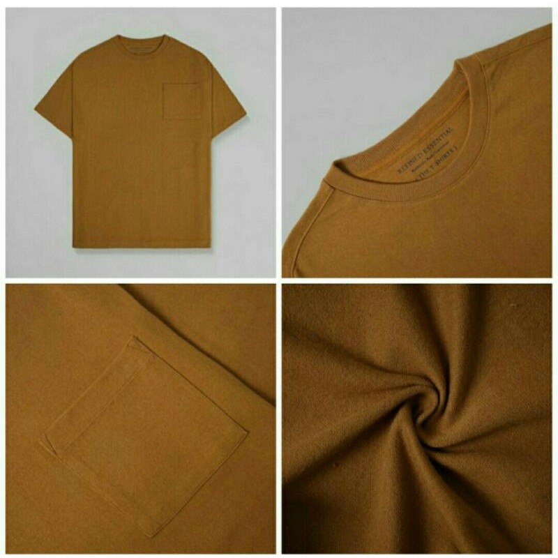 TP10 Refined Essential Heavyweight Oversized Tshirt Brown