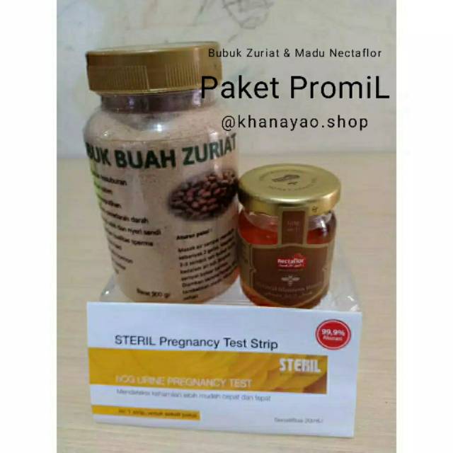 

Bubuk Zuriat Dan Madu Nectaflor/ Promil Zuriat/Zuriat Madu/ Madu Zuriat/ Serbuk Zuriat/ Madu