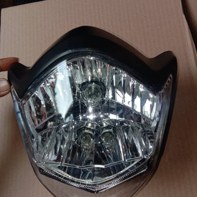 Reflektor lampu depan yamaha vixion new kumplit