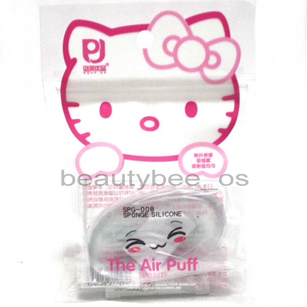 SILICONE SPONGE EMOTICON HELLO KITTY / SPONGE SILIKON