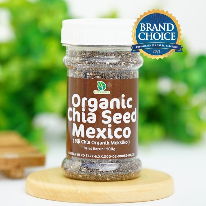 

TERMURAH Chia Seed Mexico Organic 100gr (bottle) AP097