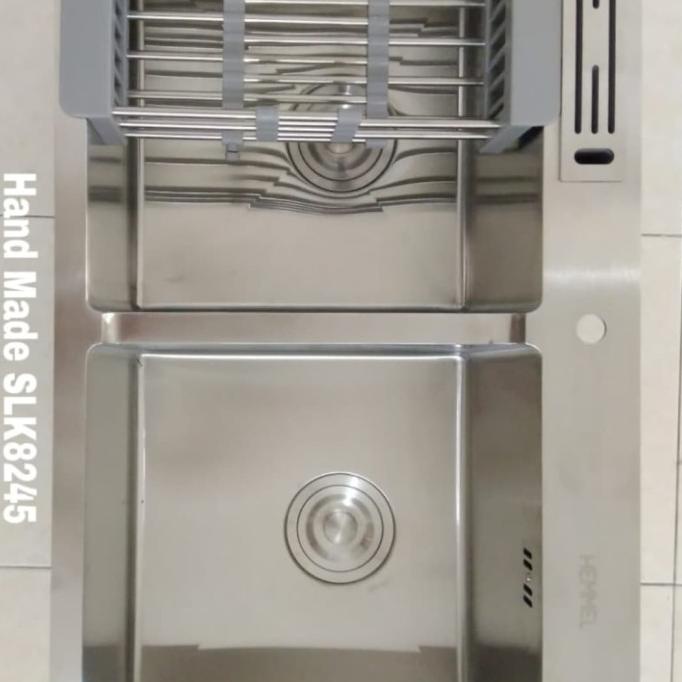 Ready...Ready...Ready...] Bak cuci piring HEMEL SLK8245 3 mm tebal. dengan tiris piring