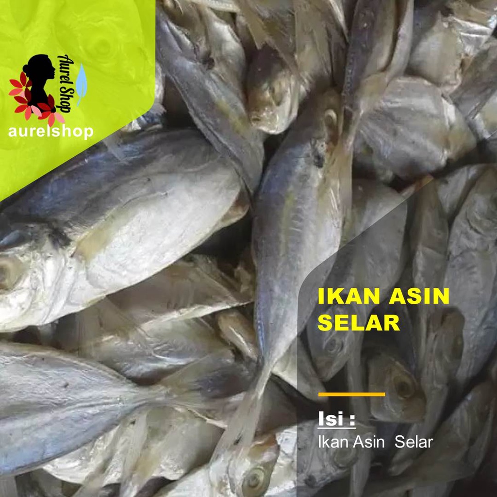 

250 gram Ikan Selar Asin