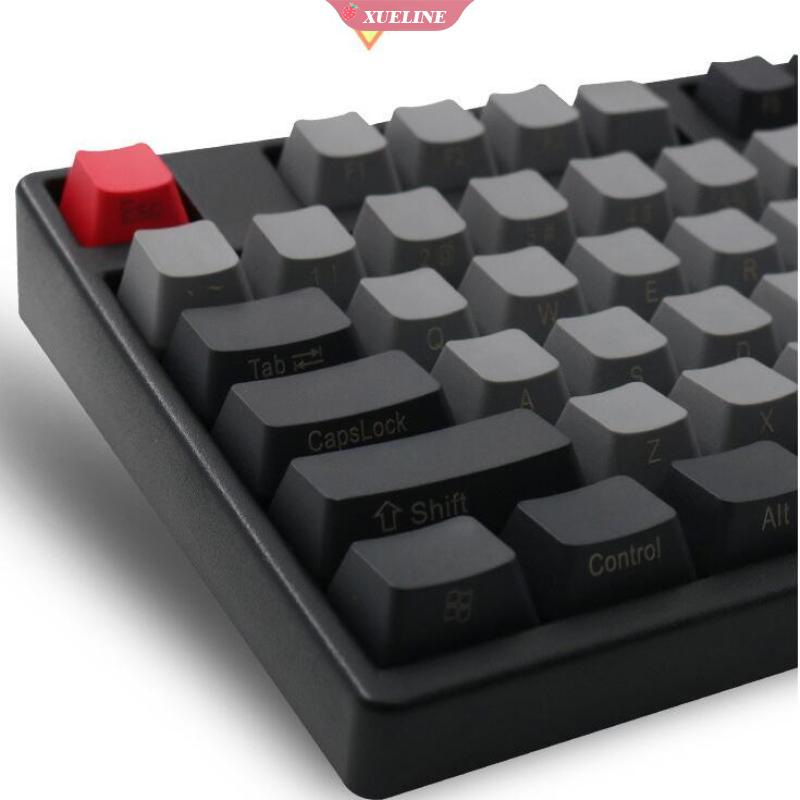 Set 104pcs Keycap Oem Pbt Monokrom Untuk Keyboard Mekanik