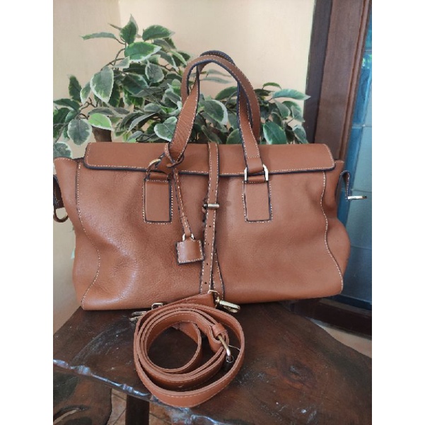 Tas MULBERRY Brown Kulit Mantul