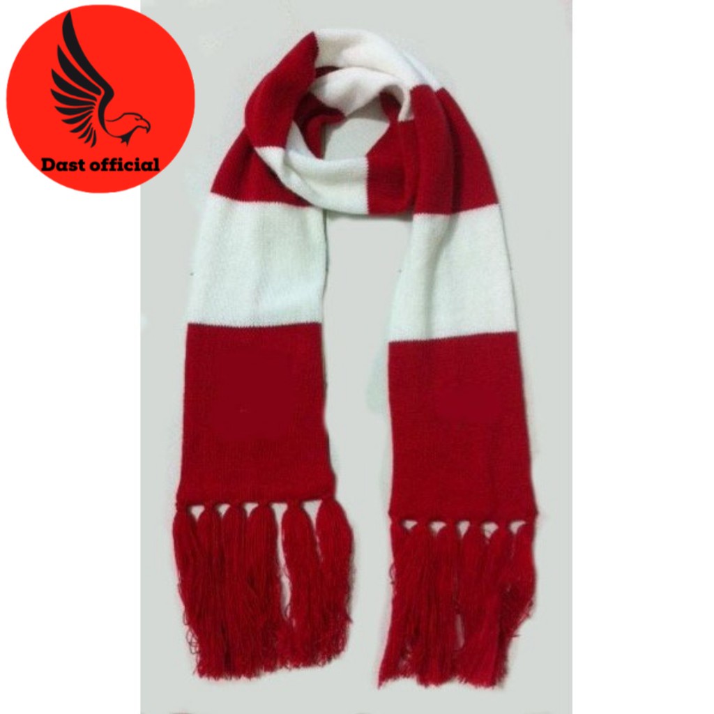 Syal Rajut Indonesia Merah Putih  (Hut RI Ke-76)