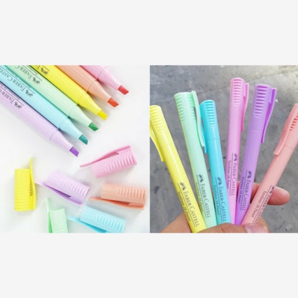 

New Fabercastell textliner 38 pastel prime art