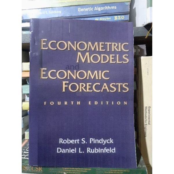 Jual Econometric Models And Economic Forecast (Fourth Edition) | Shopee ...