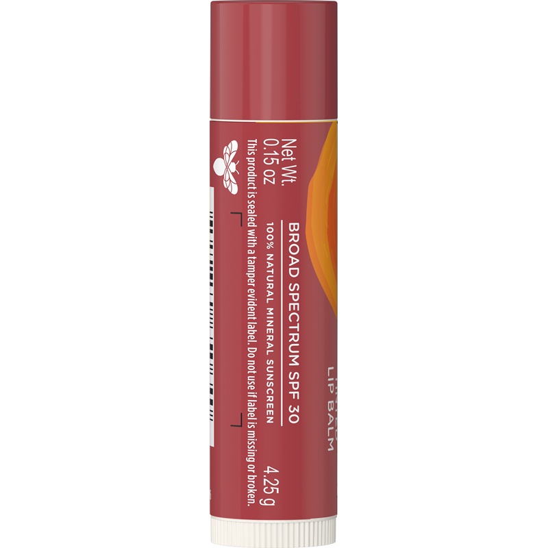 Burt's Bees SPF 30 Sun Care Tinted Lip Balm Siena Rose Wild Peony original burt burts color colour warna oil