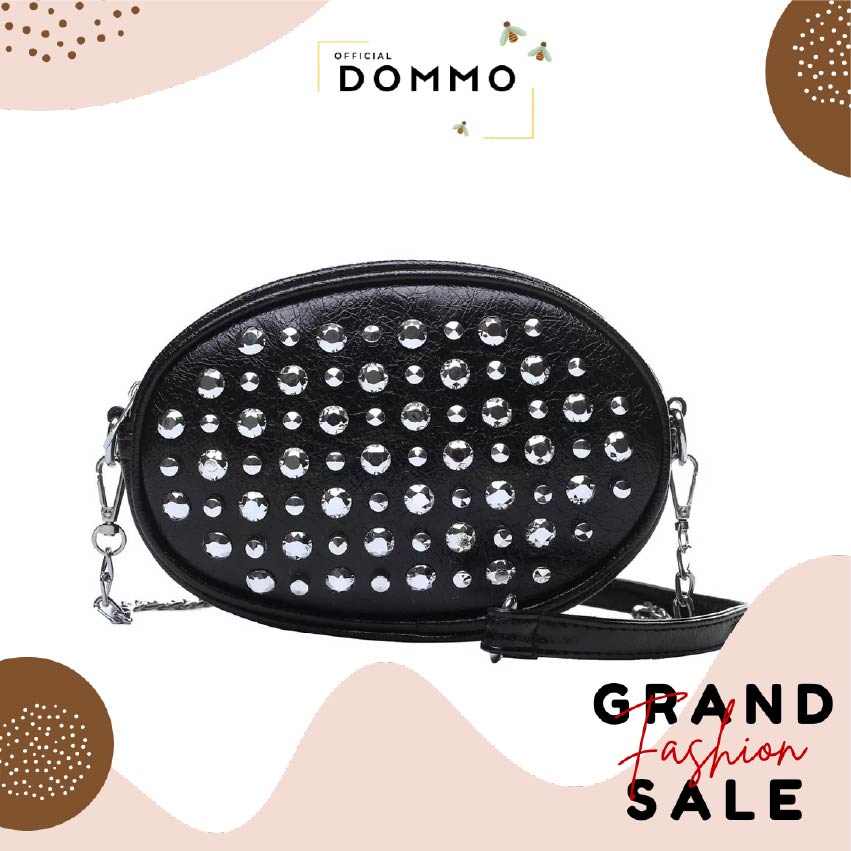 [LOKAL] DOMMO - D1411 Tas Selempang RISNI - Tas Selempang Tas Fashionable Wanita