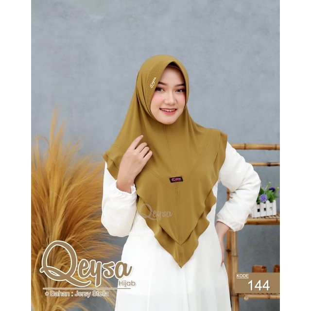 Tumpuk by Qeysa Hijab /Bergo murah/jilbabmurah/suplierjilbab/jilbabmurah surabaya/jilbabmurah kudus/