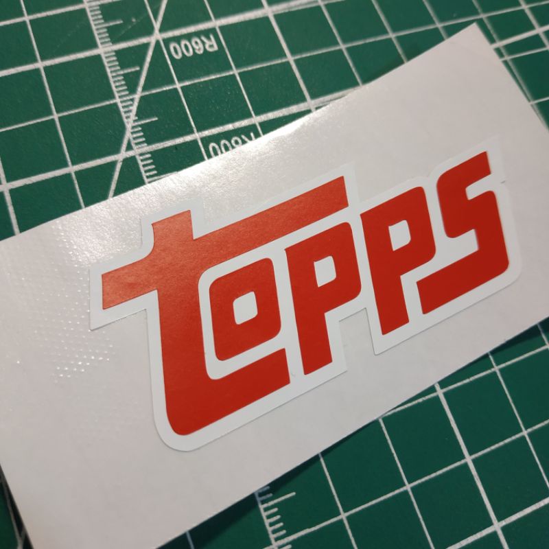 

sticker logo topps