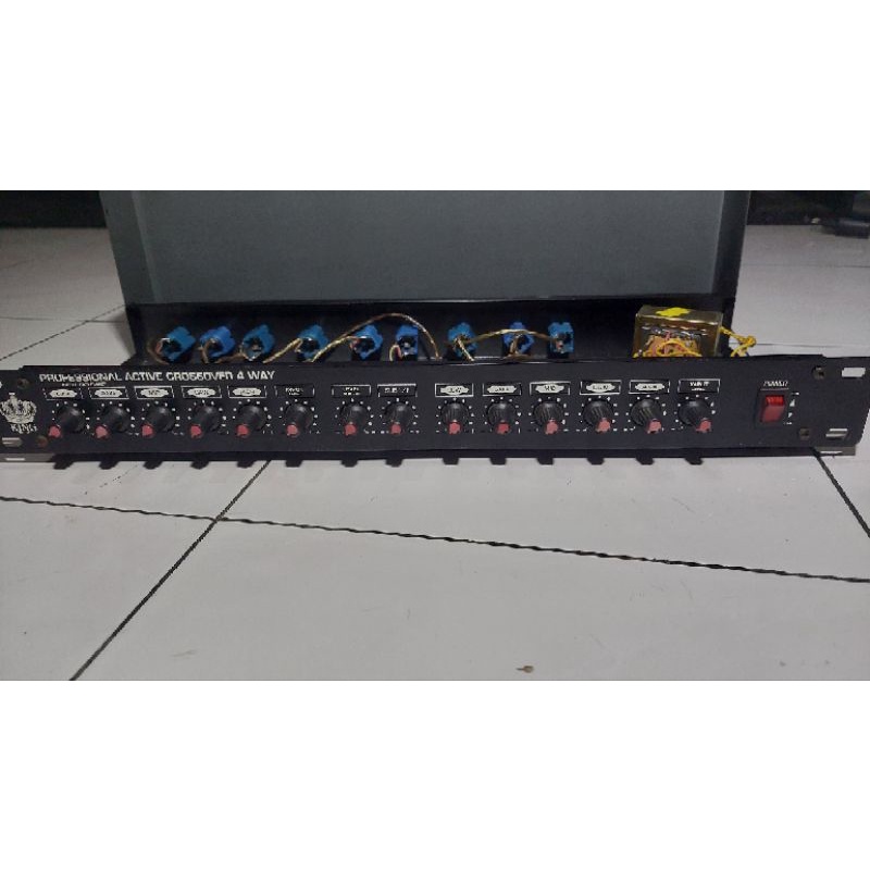 crossover 4 way rakitan ranic soundcrack box tebal