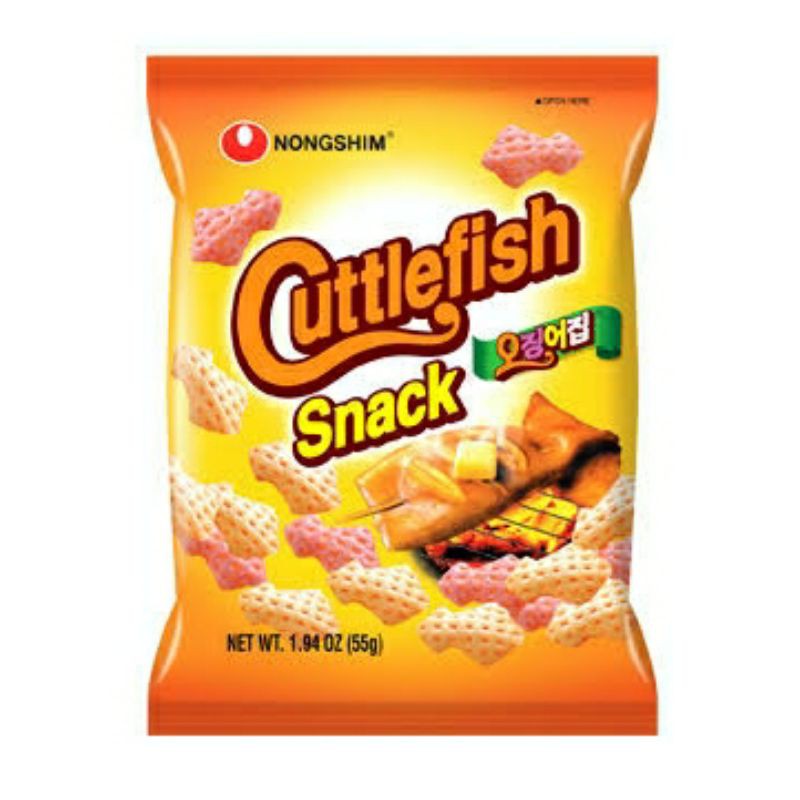 

[55gr] NongShim Cuttlefish Snack Rasa Cumi - Makanan Ringan ala Korea