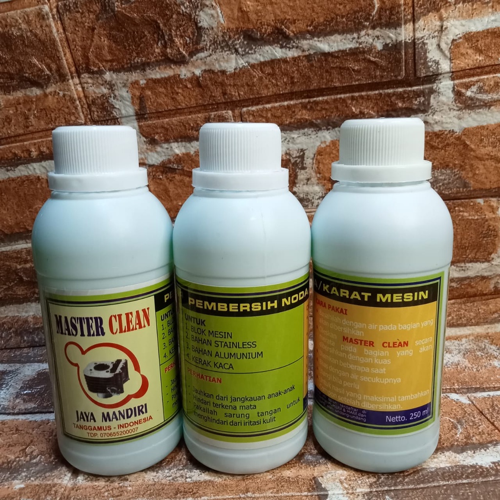 Master Clean Pembersih Noda/ Karat Mesin