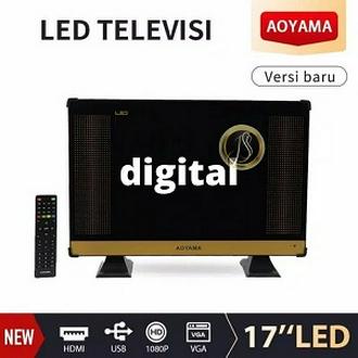 LED TV AOYAMA 17&quot;  Digital USB MOVIE, PC, HDMI. Baru &amp; Bergaransi Resmi