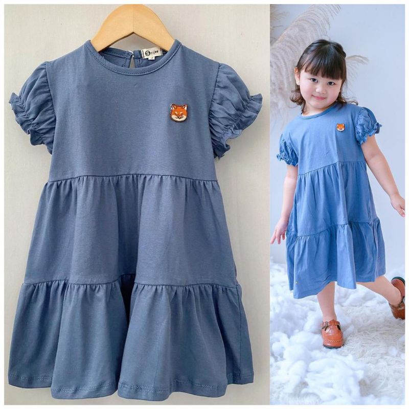 Dress Anak MOLLY By SMILEE 1-5 tahun Dress Anak Lucu Dress Anak Premium