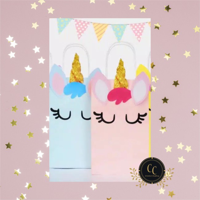 

Paper Bag Unicorn Pink / Biru