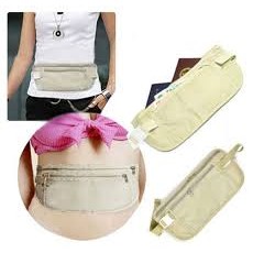 TBI ANTI THEFT TRAVEL CHECK WAIST BAG - TAS TRAVELING SERBAGUNA ANTI MALING