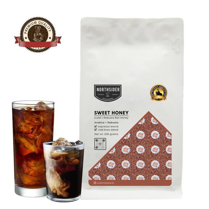 

BIJI KOPI ARABIKA ROBUSTA SWEET HONEY ESPRESSO BLEND -500GR NORTHSIDER - BIJI KOPI