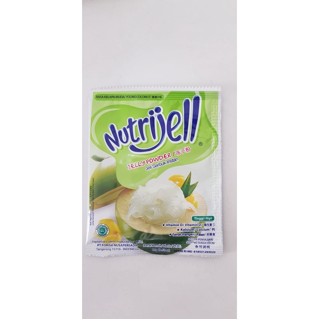 

Nutrijell Jelly Powder Rasa Kelapa Muda 15g