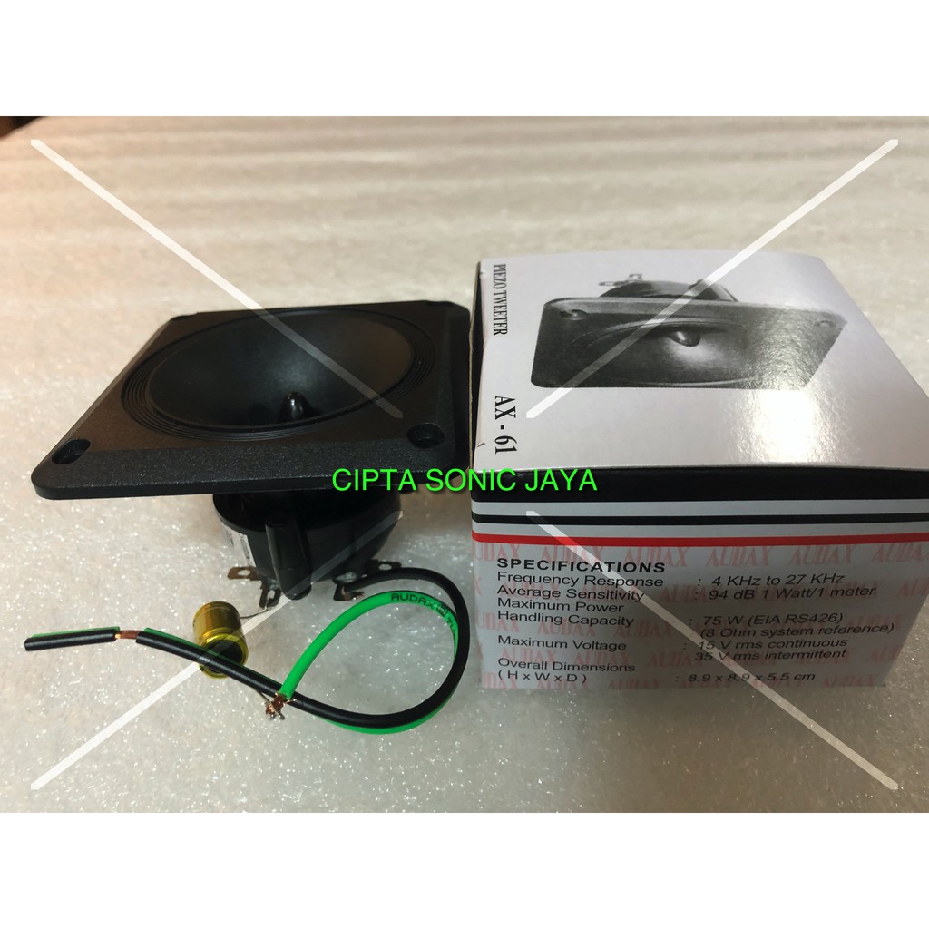 TWETER WALET AUDAX AX 61 LENGKAP ELCO ANTEL DAN KABEL AUDAX ORIGINAL AX61