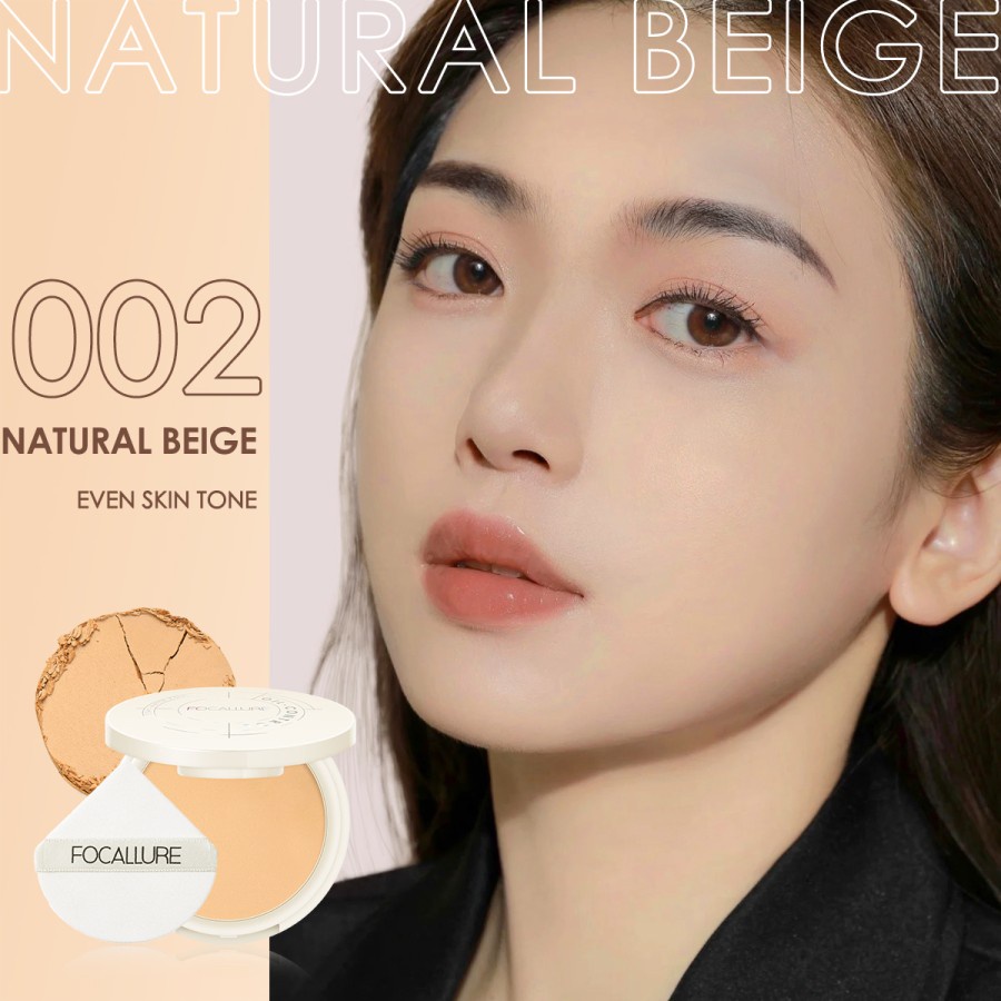 ★ BB ★ FOCALLURE Natural Oil Control Stay - Matte Powder FA236 - Bedak Hingga 12 Jam