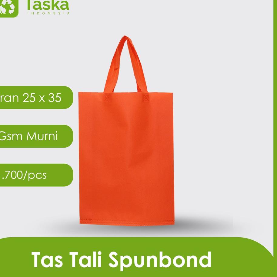 

Tas pPress Spunbond Tali 25x35 Per Lusin (warna orange)