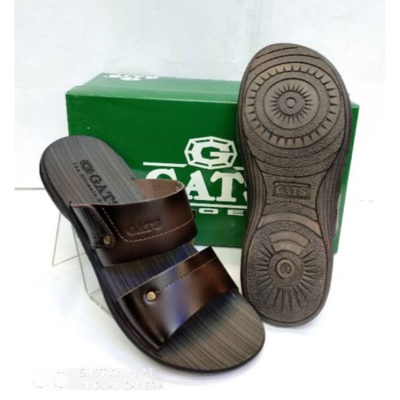 Sandal Kulit Pria Gats SR 002 Original