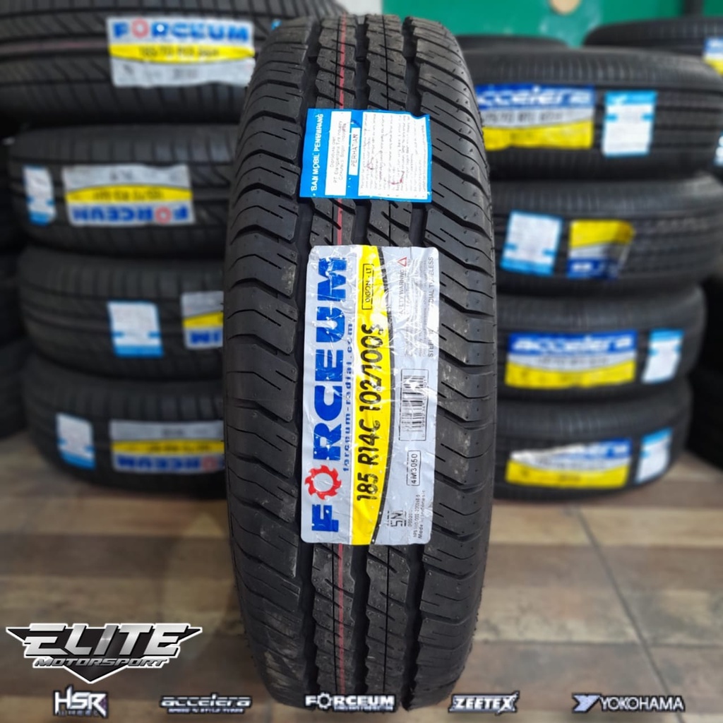 Ban Standar Mobil Pickup L300 Ban Muatan Ukuran 185 R14 LT Merk Forceum