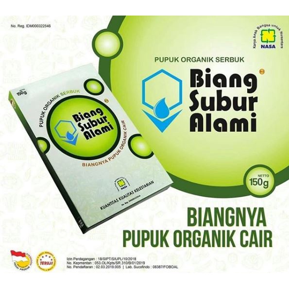Biang Subur Alami Nasa PUPUK ORGANIK - BSA