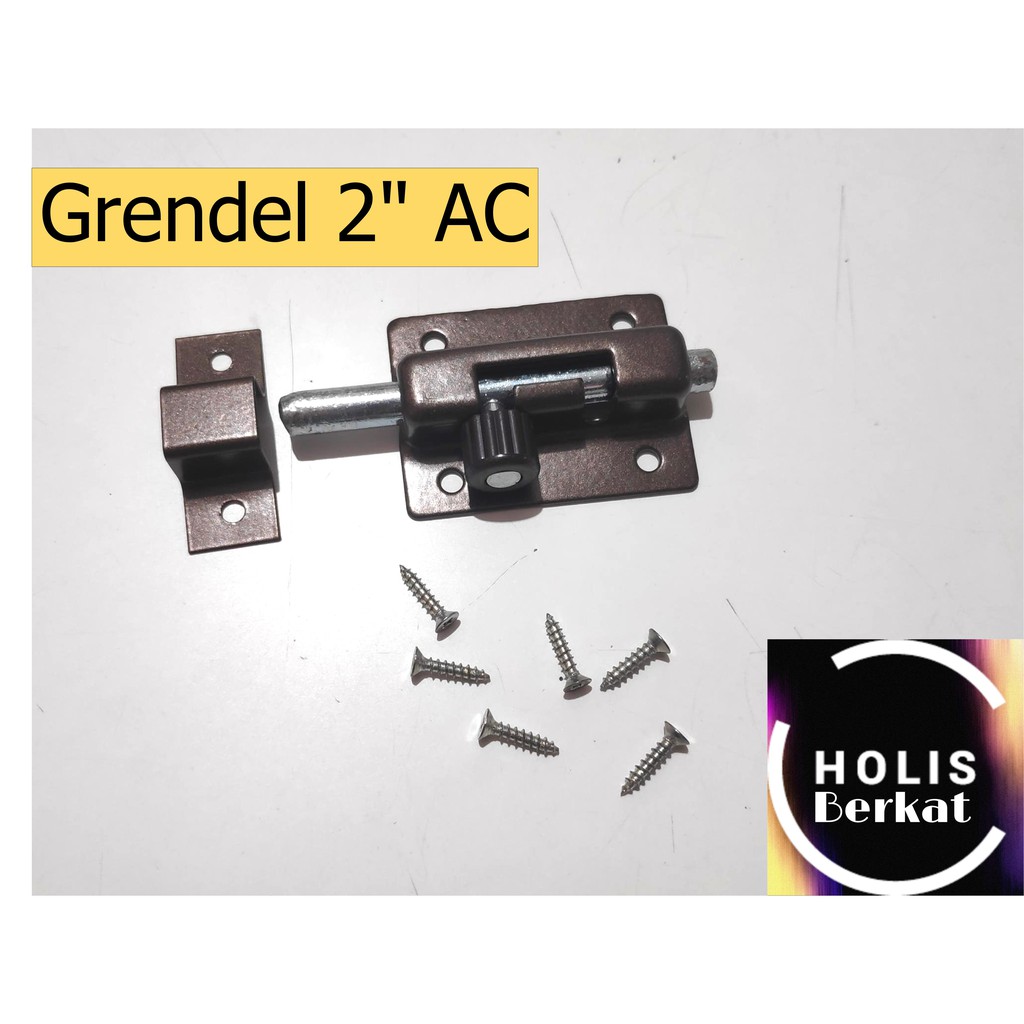 Grendel / Selot Pintu 2 Inch AC / GP