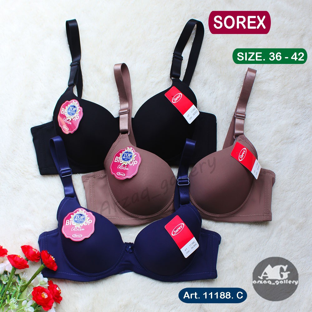 Bra Sorex Big Cup Art. 11188C / BH Busa Cup Besar Kawat Kait 3 Cup C Premium | Pakaian Dalam Wanita | Bra | Bh