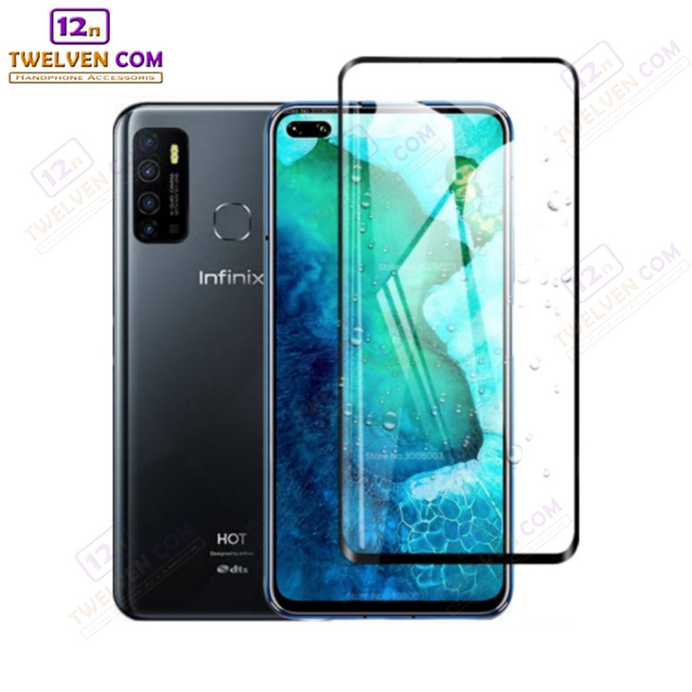 zenBlade 5D Full Cover Tempered Glass Infinix Hot 8 / Hot 9 / Hot 9 Play / Hot 10 Play / Hot 10s / Hot 11 Play / Note 7 / Note 7 Lite / Note 8 / Note 10 / Note 10 Pro / Zero 8 / Smart 4 / Smart 5 / Smart 6 / Smart 6 HD