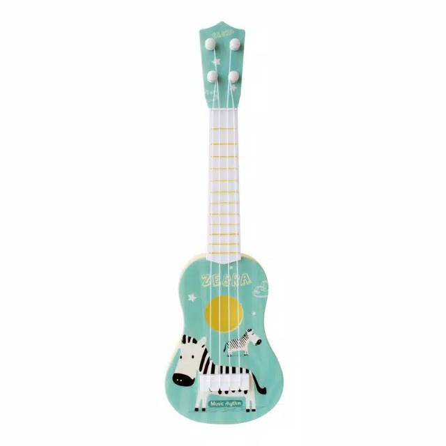 MOMBABY1 Mainan Gitar Ukulele Anak atau Kado Mainan Anak Alat Musik Gitar