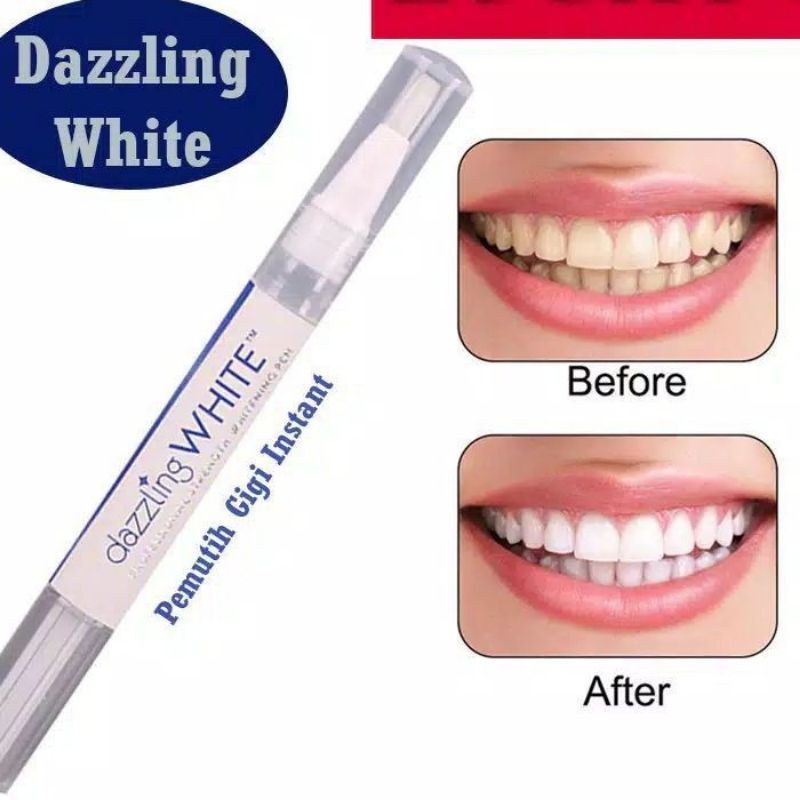 ‼️READY‼️PEMUTIH GIGI DAZZLING WHITE PEN INSTAN Profesional Strength Whitening / PEMUTIH GIGI