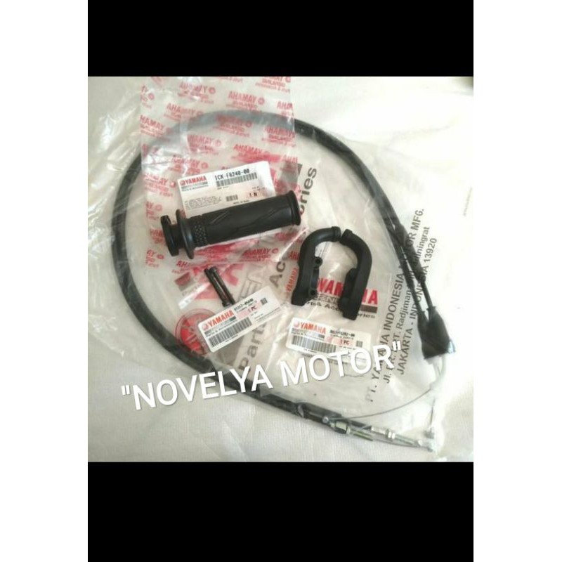 GAS SPONTAN SET XABRE 2 KABEL NON SWITCH SAKLAR ORI PNP CRF R25 MT R 25 ALL VIXION R 15 R15 BYSON
