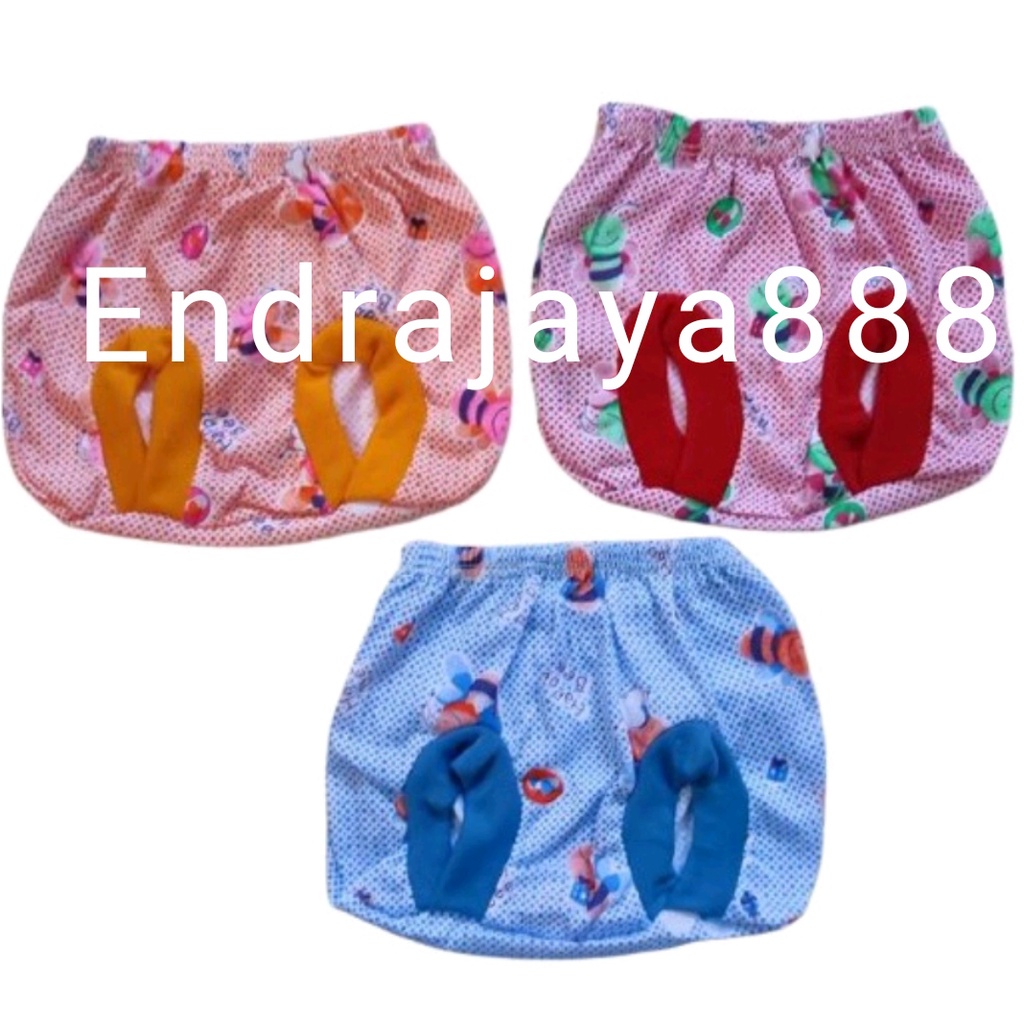 1 Lusin Celana Kacamata kotak bahan TC halus celana bayi newborn celana pop bayi baby