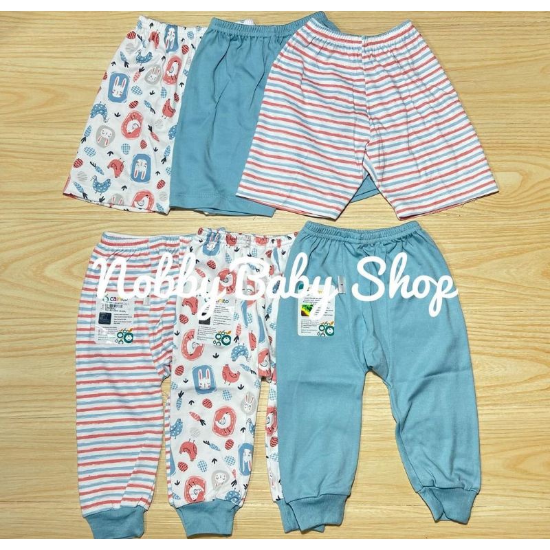 Cainito Baby Wear Celana Pendek Segiempat Dan Celana Panjang SML