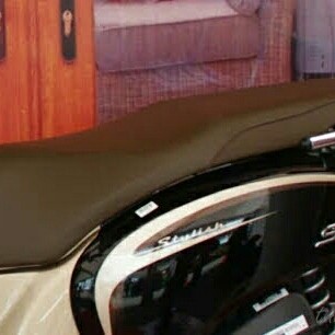 COVER JOK KULIT JOK SCOOPY CKOLAT  BAHANNORI DETAIL ORI
