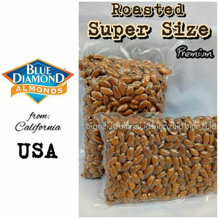 

Premium Blue Diamond-Roasted Almond (SUPER SIZE) 1000 grams