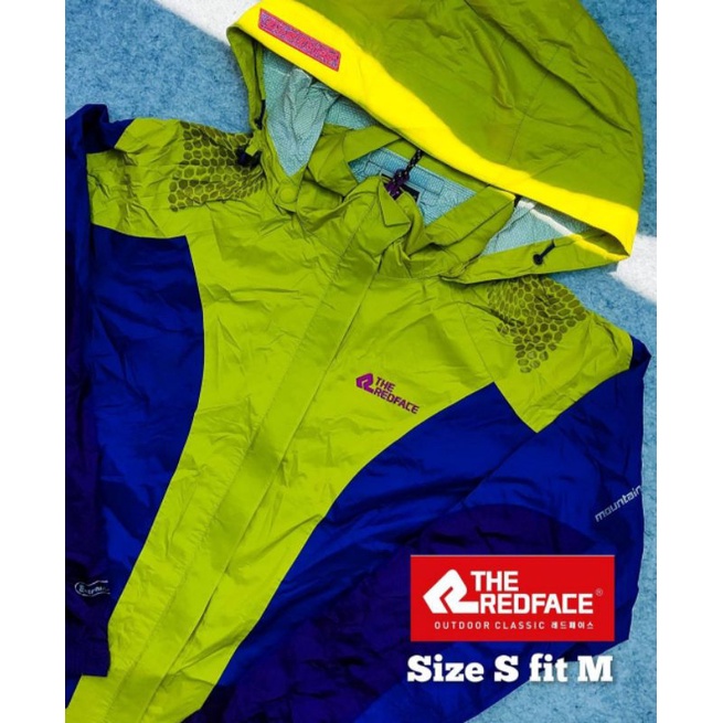 Jaket Outdoor The Red Face Original Yellow Blue