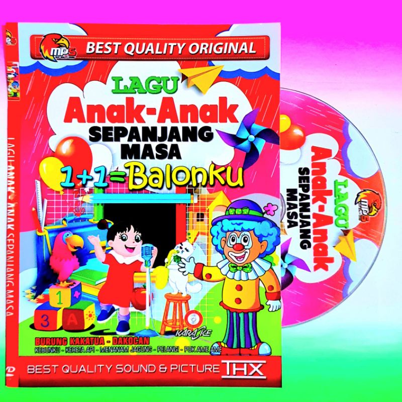 Kaset Dvd Vcd Lagu Anak Mp5 Terlaris -Lagu Anak Anak Balonku