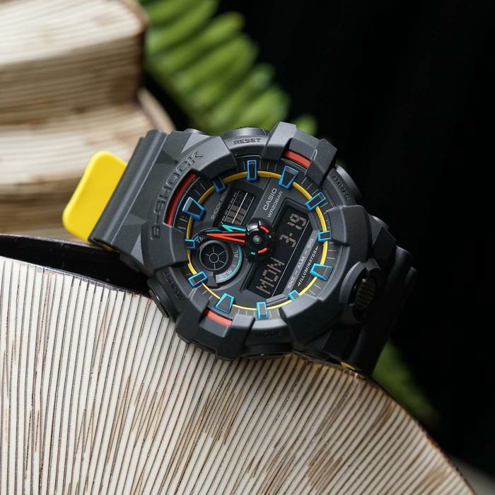 Jam Tangan Pria Casio G-Shock GA-700SE-1A9 List Yellow Original BM