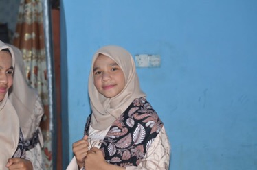 Sarimbit Setelan Batik Couple Andhara Brokat  Syari Modern Kekinian