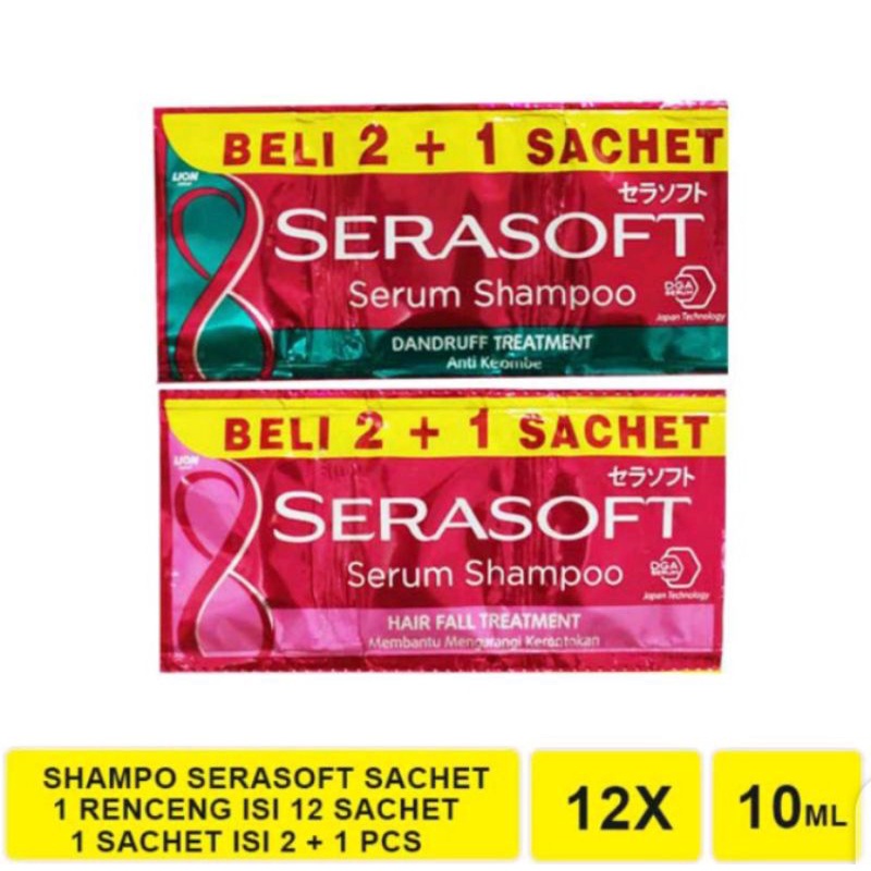 shampoo serasoft renceng isi 36 sachet